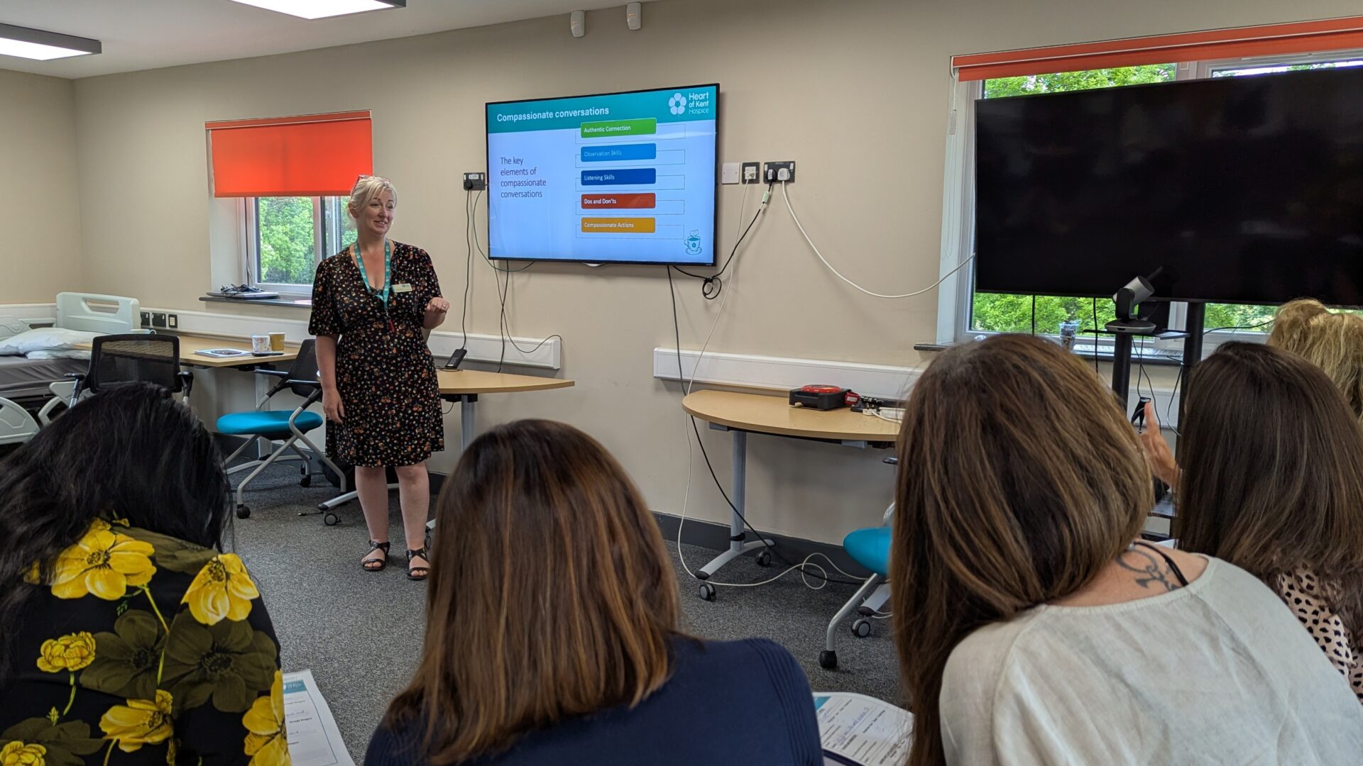 Training and Education team delivering workshop