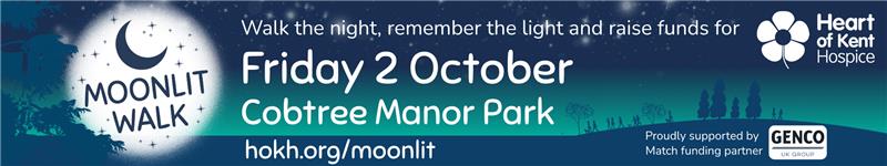 Moonlit Walk, 2 October 2026, Cobtree Manor Park