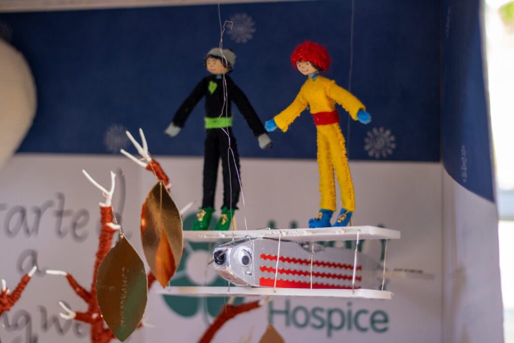 knitted wing walker dolls