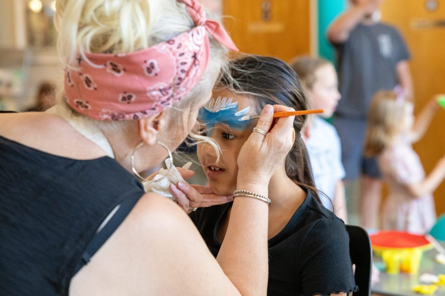 Family Support face painting